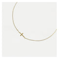 Gold Cross Anklet