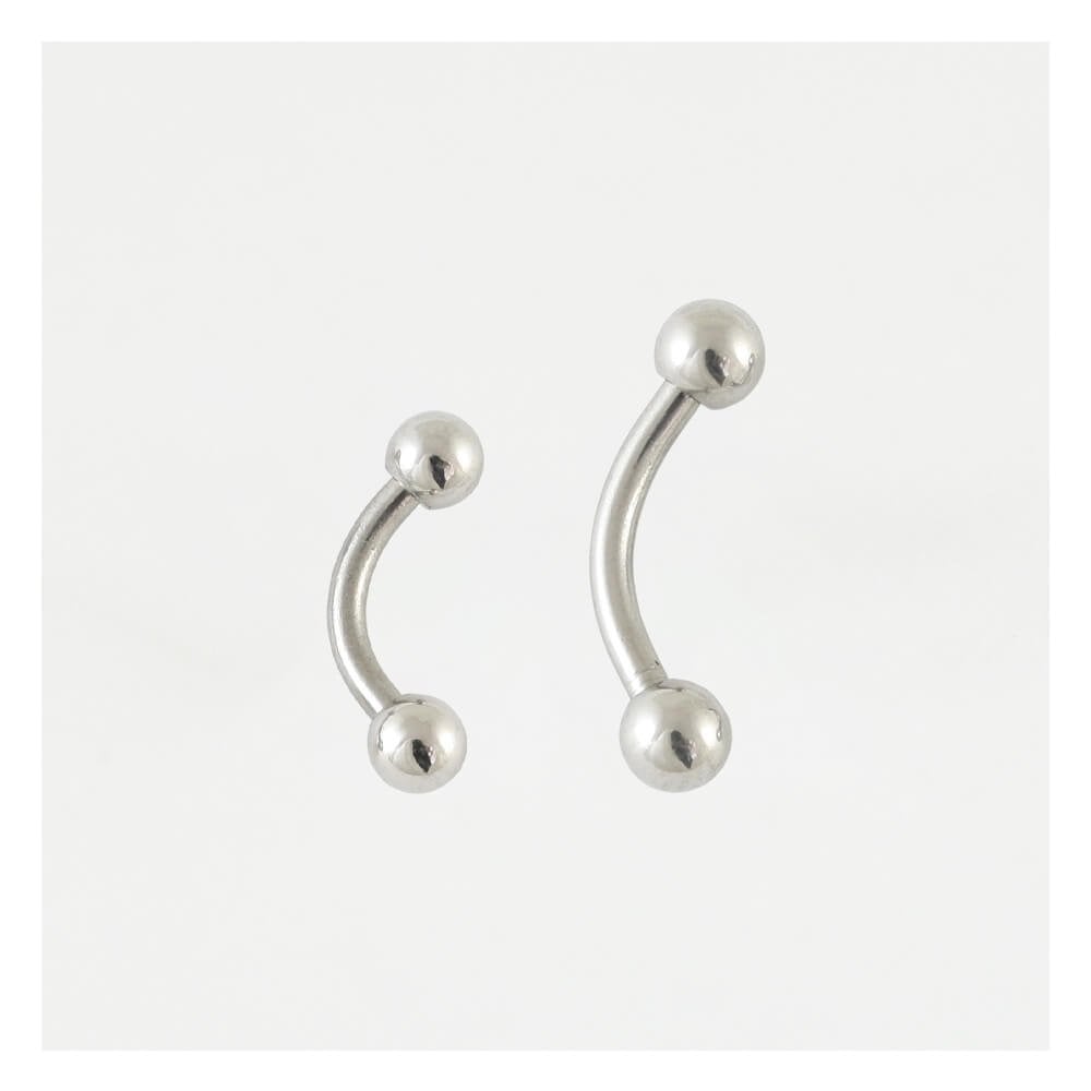 Titanium Curved Barbell - 1.2mm